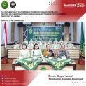 YM KPT Sultra Selaku Pelindung DYK Prov. Sultra mengikuti Penyelenggaraan HUT DYK XXII Via Daring