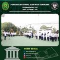 Pelaksanaan Apel Pagi Pengadilan Tinggi Sulawesi Tenggara
