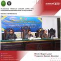 Pelaksanaan Pembukaan Asesmen AMPUH oleh Dirjen Badilum MA RI pada PT Sultra Pelaksanaan Pembukaan Asesmen AMPUH oleh Dirjen Badilum MA RI pada PT Sultra