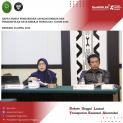 Rapat Monev Pengukuran Capaian Kinerja dan Pengumpulan Data Kinerja Triwulan I Tahun 2026