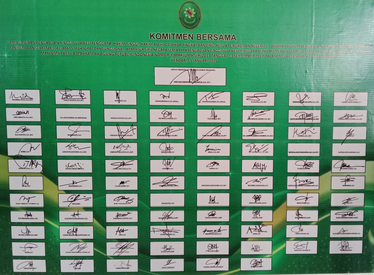 komitmen bersama 2026